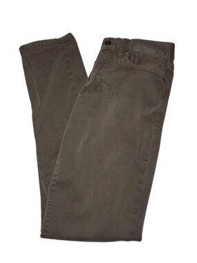 Lucky Brand 121 Heritage Slim Chino Pants Mens 32x32 Brown Straight Leg Casual